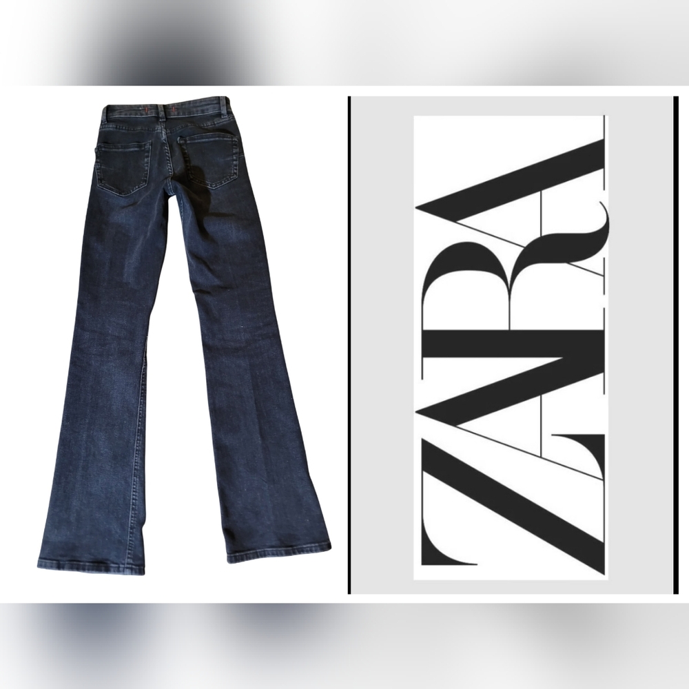 Zara Black Highrise Bootcut Jeans